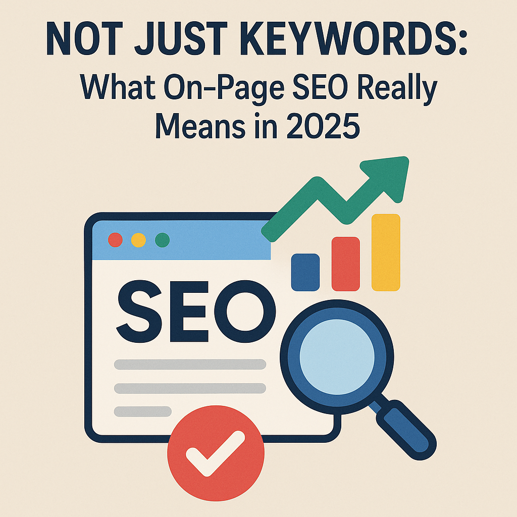 Not Just Keywords: What On-Page SEO Really Means in 2025