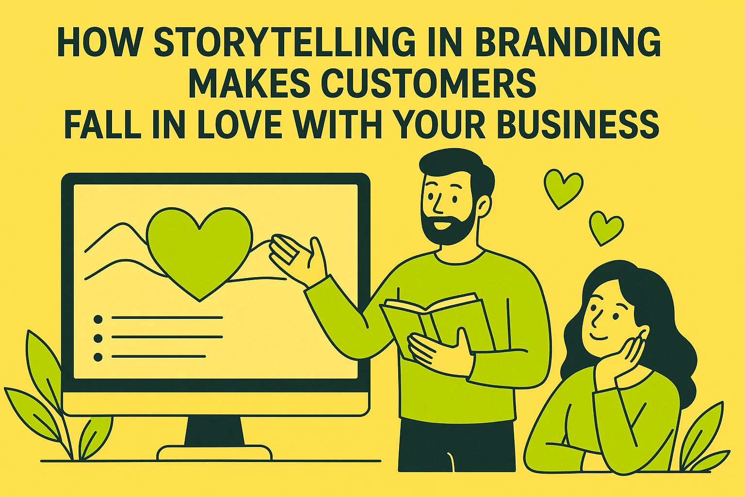How Storytelling in Branding Makes Customers Fall in Love with Your Business 1 How Storytelling in Branding Makes Customers Fall in Love with Your Business