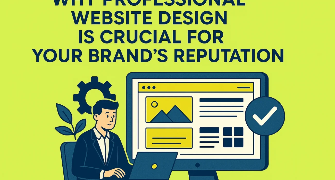 Why Professional Website Design Is Crucial for Your Brand’s Reputation