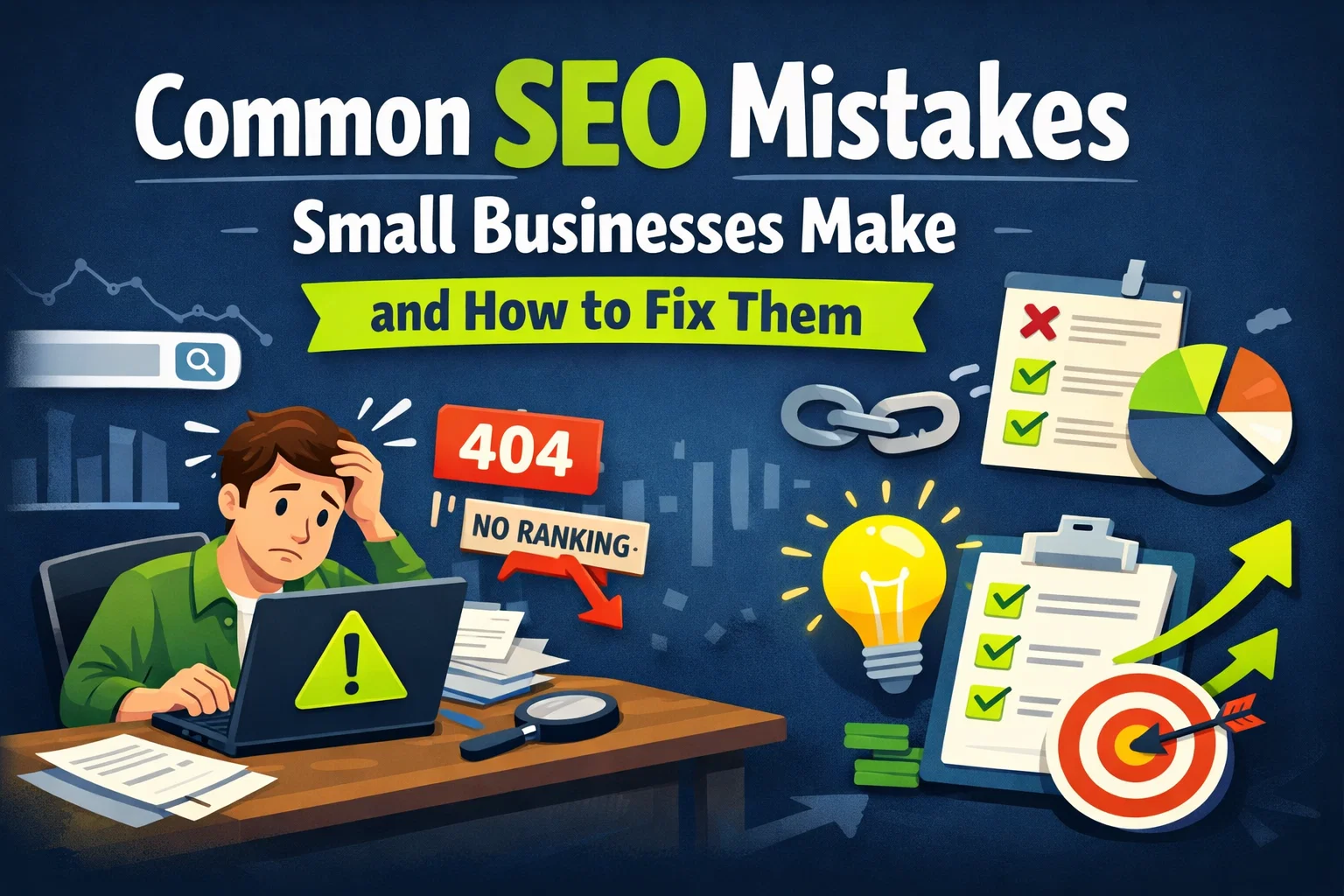 Common SEO Mistakes Small Businesses Make and How to Fix Them
