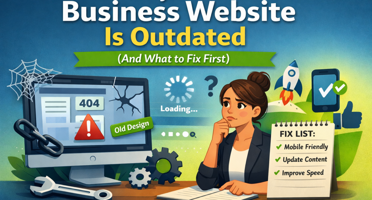 Signs Your Business Website Is Outdated (And What to Fix First)