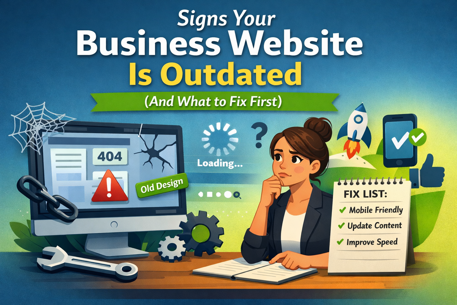 Signs Your Business Website Is Outdated (And What to Fix First)