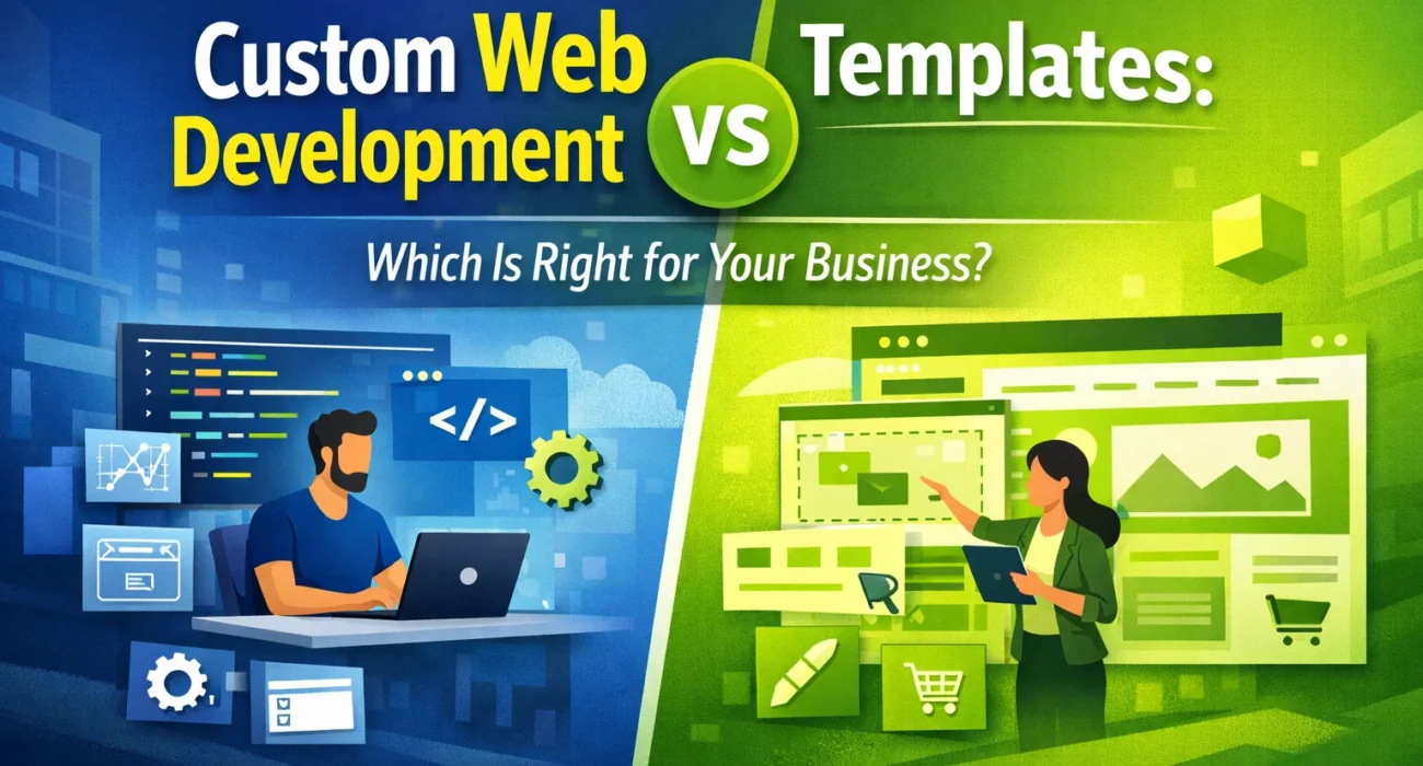 Custom Web Development vs Templates: Which Is Right for Your Business?