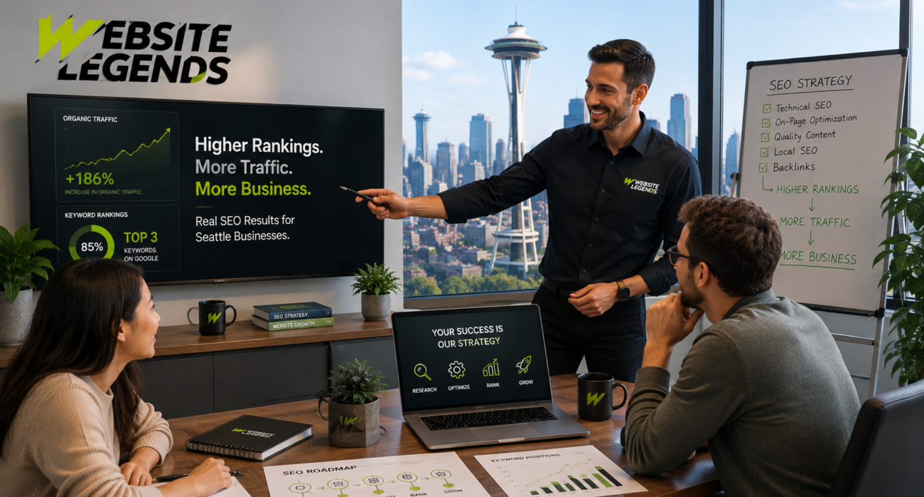 How Website Legends Helps Seattle Businesses Rank Higher on Google