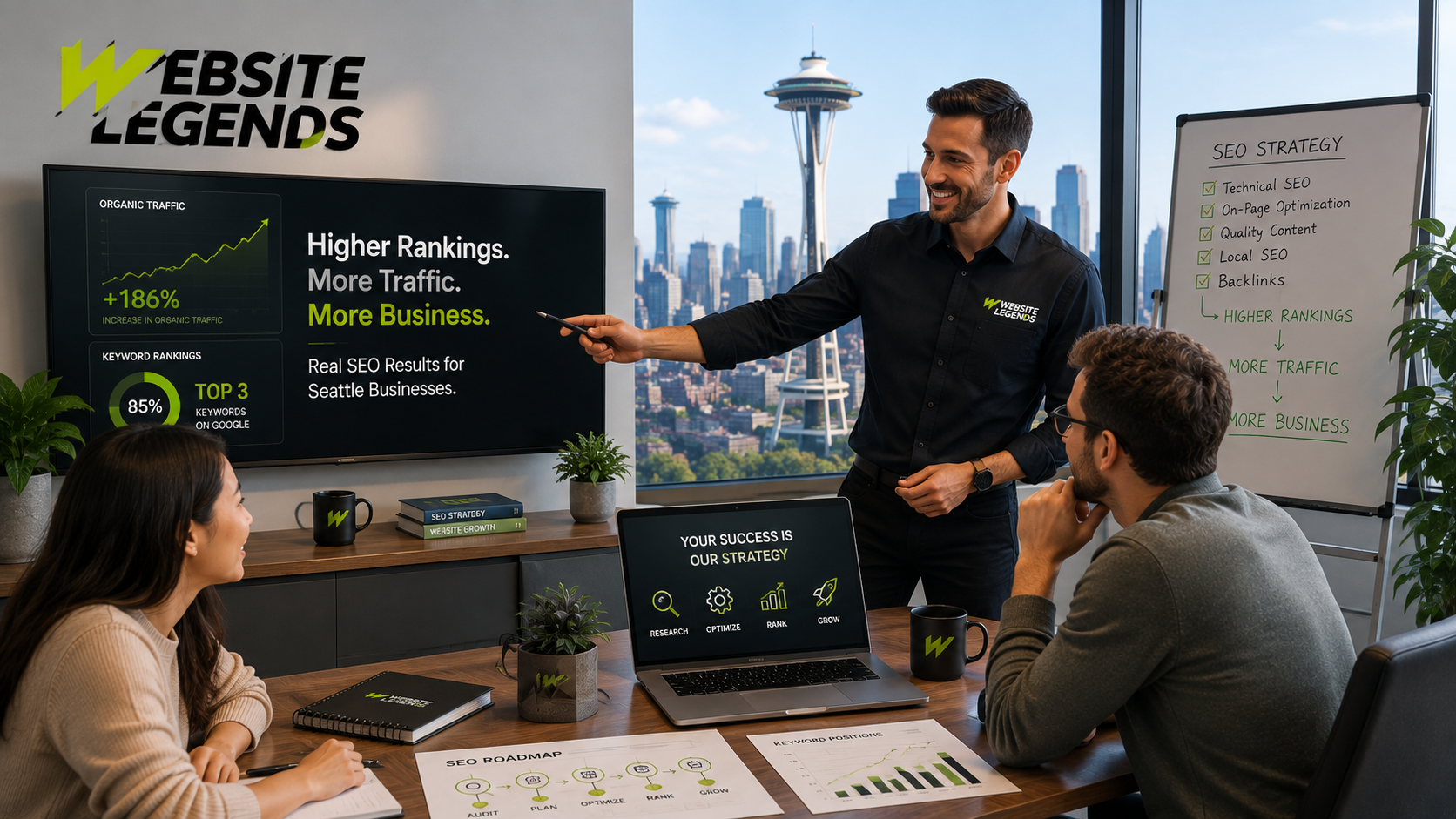 How Website Legends Helps Seattle Businesses Rank Higher on Google