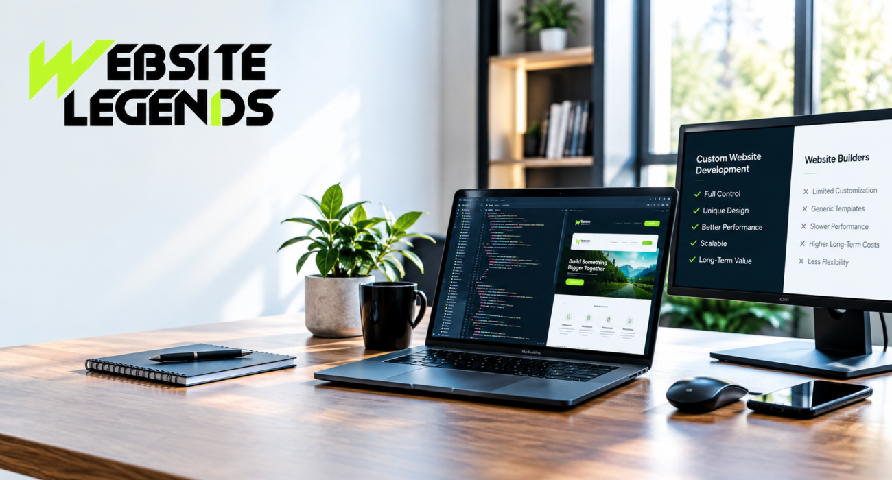 Custom Website Development vs. Website Builders: Which Is Better for Your Business?