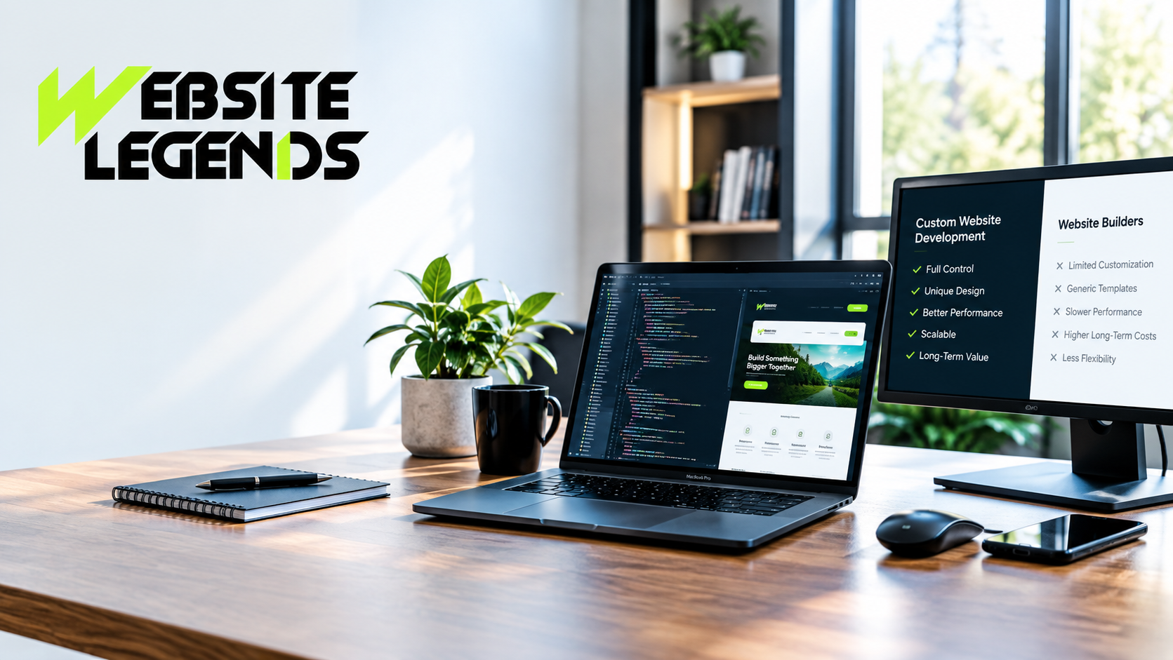 Custom Website Development vs. Website Builders: Which Is Better for Your Business?