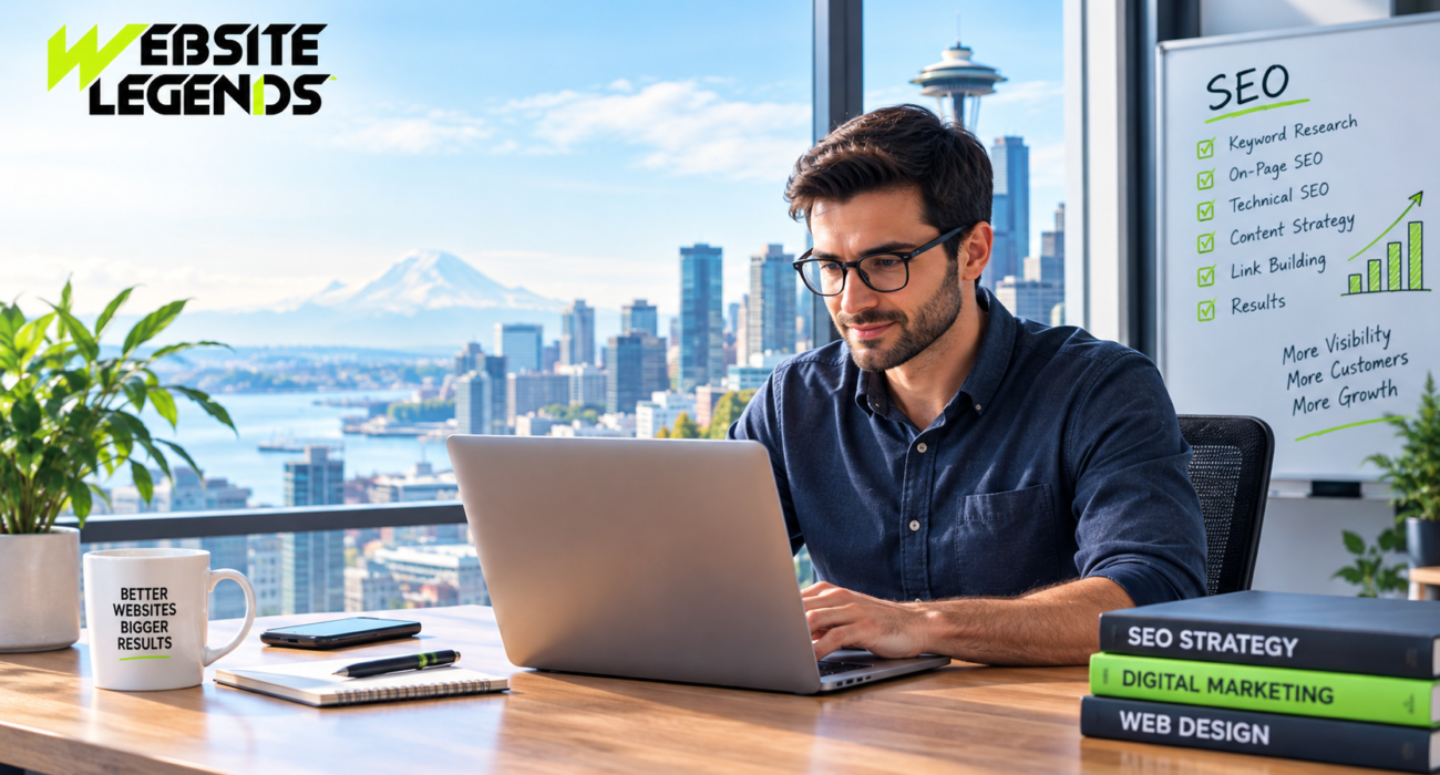 How Website Legends Builds SEO Strategies for Seattle Businesses