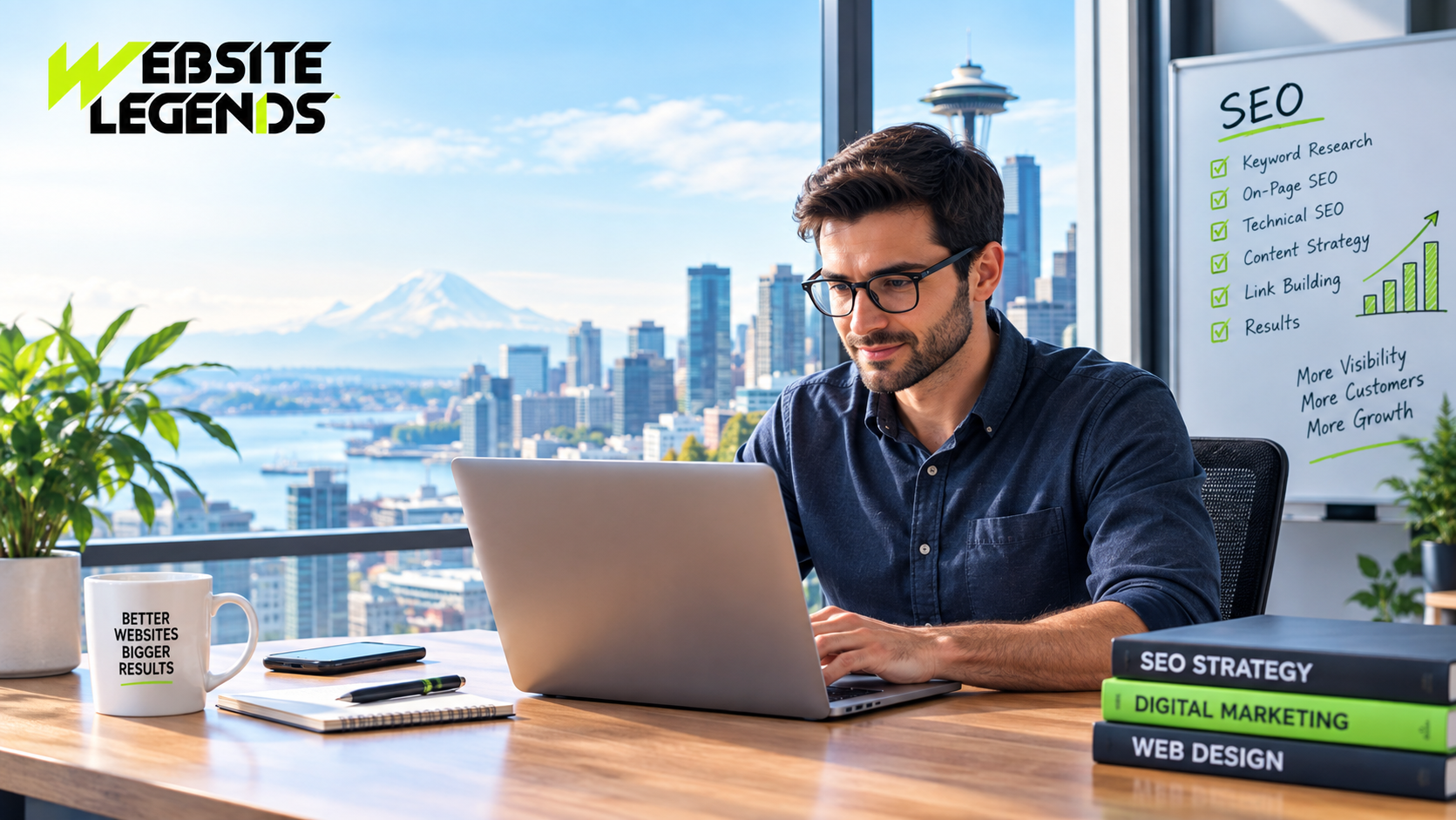 How Website Legends Builds SEO Strategies for Seattle Businesses