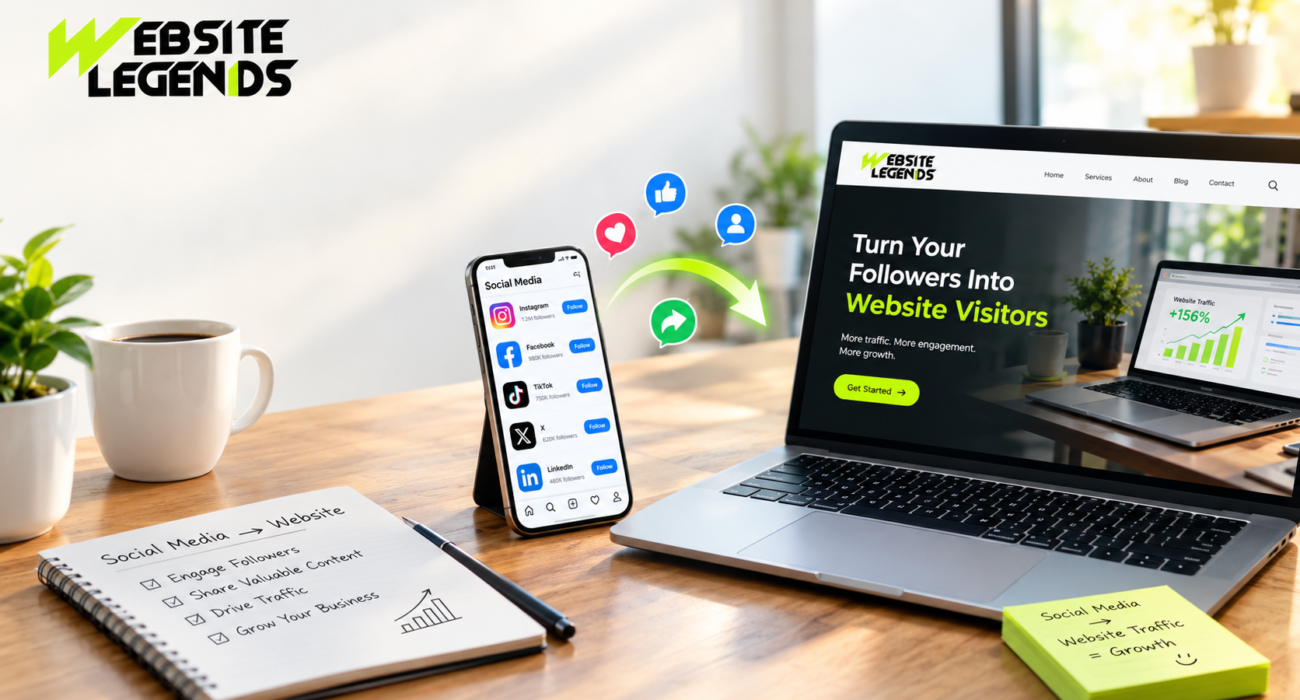 How to Turn Social Media Followers Into Website Visitors