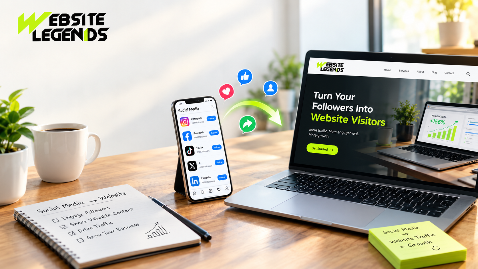 How to Turn Social Media Followers Into Website Visitors 2 How to Turn Social Media Followers Into Website Visitors