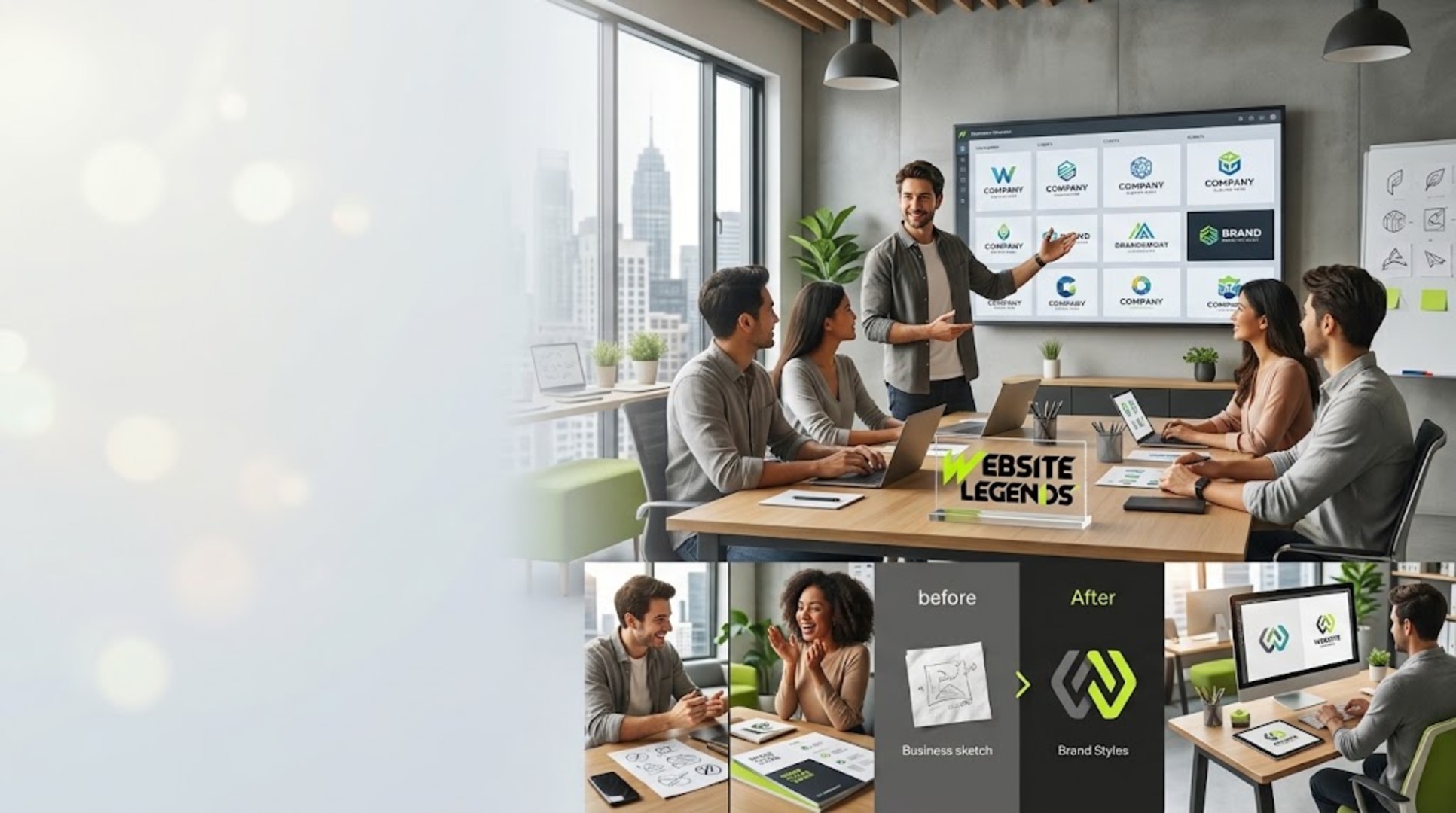 How Website Legends Turns Business Ideas Into Memorable Logo Designs