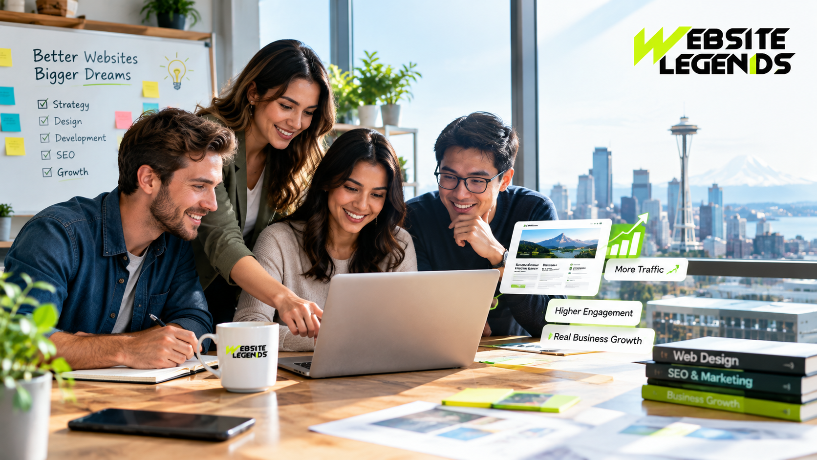How Website Legends Builds High-Performance Websites for Seattle Businesses
